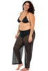 PULL ON PANT WITH MOCK DRAWSTRING - NAC - PLUS SIZE